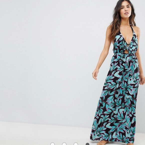 ASOS Other - Floral Swim Cover Up